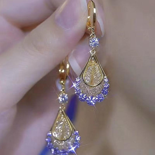 PENDIENTES AMATISTA